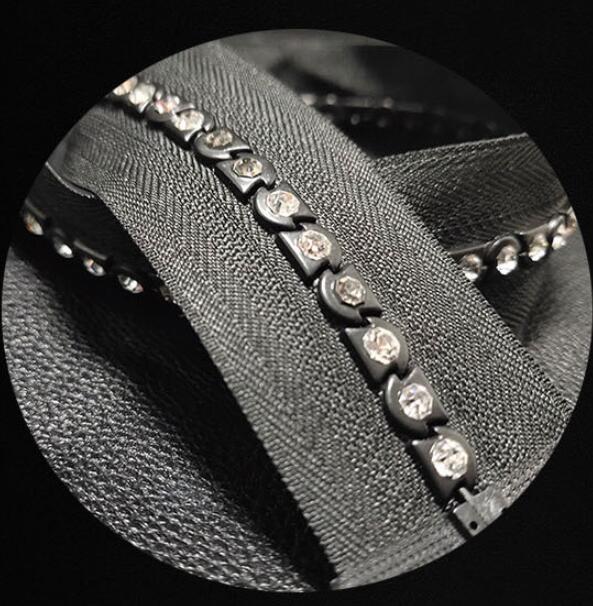 3#樹(shù)脂單排鉆拉鏈